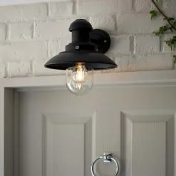Vogue Lighting Vogue Preston Outdoor Wall Light Black -Dunelm Lights Sales 30789763 alt04