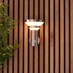 Vogue Lighting Vogue Leif Outdoor Solar PIR Wall Light 9 Vogue Lighting Vogue Leif Outdoor Solar PIR Wall Light -Dunelm Lights Sales 30789771 alt03