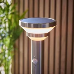 Vogue Lighting Vogue Leif 50cm Outdoor Solar PIR Floor Light 9 Vogue Lighting Vogue Leif 50cm Outdoor Solar PIR Floor Light -Dunelm Lights Sales 30789772 alt03