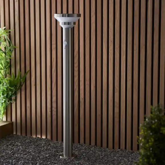 Vogue Lighting Vogue Leif 80cm Outdoor Solar PIR Floor Light 2 Vogue Lighting Vogue Leif 80cm Outdoor Solar PIR Floor Light - Image 2