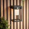 Vogue Lighting Vogue Clayton Outdoor Solar PIR Wall Light -Dunelm Lights Sales 30789774