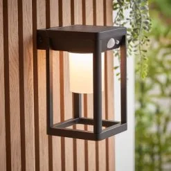 Vogue Lighting Vogue Clayton Outdoor Solar PIR Wall Light -Dunelm Lights Sales 30789774 alt04