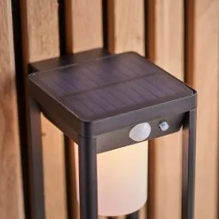 Vogue Lighting Vogue Clayton Outdoor Solar PIR Wall Light -Dunelm Lights Sales 30789774 alt05