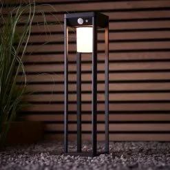 Vogue Lighting Vogue Clayton 40cm Outdoor Solar PIR Floor Light