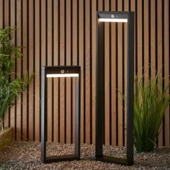 Vogue Lighting Vogue Callen 50cm Outdoor Solar PIR Floor Light -Dunelm Lights Sales 30789781 alt05