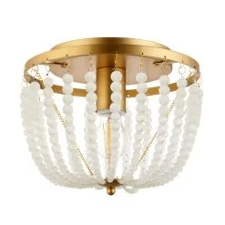 Dunelm Alora Bathroom Beaded Flush Chandelier -Dunelm Lights Sales 30789836 alt05