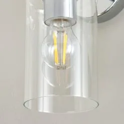 Dunelm Fryer Chrome Bathroom Wall Light -Dunelm Lights Sales 30789841 alt02