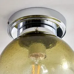 Dunelm Torbay Bathroom 1 Light Flush Ceiling Fitting -Dunelm Lights Sales 30789850 alt03