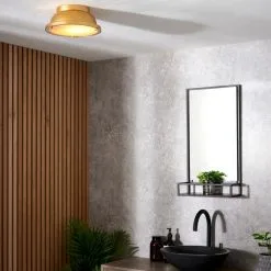 Dunelm Barton Bathroom 1 Light Flush Ceiling Fitting -Dunelm Lights Sales 30789853 alt04