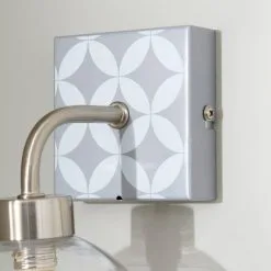 Dunelm Geometric Tile Bathroom Wall Light -Dunelm Lights Sales 30789859 alt03