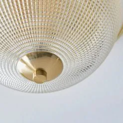 Dunelm Gleeson Prismatic Bathroom 1 Light Flush Ceiling Fitting -Dunelm Lights Sales 30789883 alt02