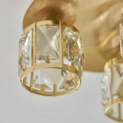 Dunelm Kylie Bathroom 3 Light Flush Ceiling Fitting -Dunelm Lights Sales 30789887 alt03