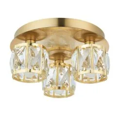 Dunelm Kylie Bathroom 3 Light Flush Ceiling Fitting -Dunelm Lights Sales 30789887 alt05