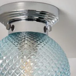 Dunelm Tropic Bathoom Faceted Sphere 1 Light Flush Ceiling Fitting 9 Dunelm Tropic Bathoom Faceted Sphere 1 Light Flush Ceiling Fitting -Dunelm Lights Sales 30789913 alt03