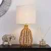 Dunelm Kylo Woven String Table Lamp -Dunelm Lights Sales 30792344