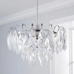 Dunelm Parla Jewel Easy Fit Pendant -Dunelm Lights Sales 30792356 alt01