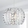 Dunelm West End Chrome Easy Fit Pendant