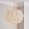 The Edited Life Origami Round Pendant 38cm -Dunelm Lights Sales 30796652
