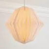 The Edited Life Origami Diamond Pendant 40cm -Dunelm Lights Sales 30796653
