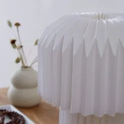 The Edited Life Origami Paper Table Lamp 38cm Mushroom -Dunelm Lights Sales 30796654 alt02