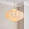 The Edited Life Origami Hexagon Paper Pendant Large -Dunelm Lights Sales 30796671