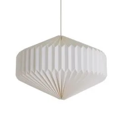 The Edited Life Origami Hexagon Paper Pendant Large -Dunelm Lights Sales 30796671 alt03