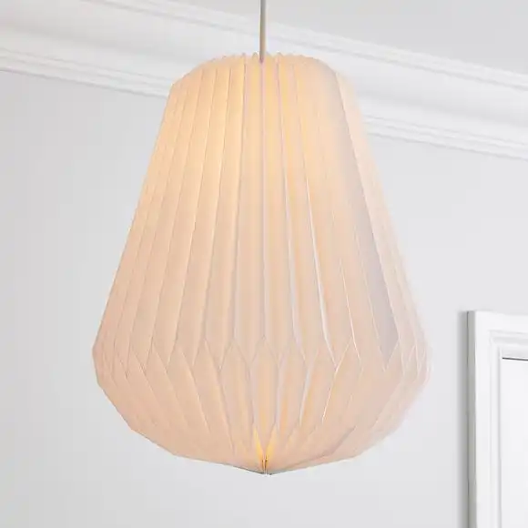 The Edited Life Origami Decagon Paper Pendant Large 1 The Edited Life Origami Decagon Paper Pendant Large