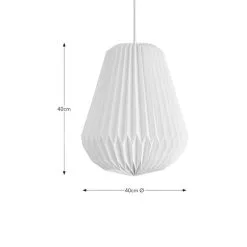 The Edited Life Origami Decagon Paper Pendant Large 9 The Edited Life Origami Decagon Paper Pendant Large -Dunelm Lights Sales 30796675 alt04