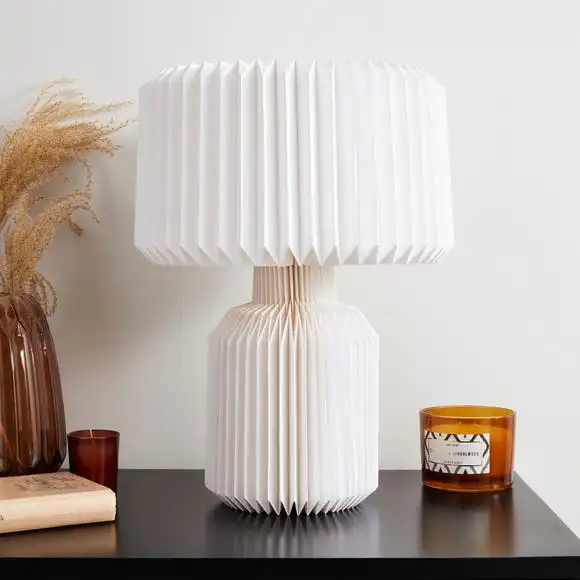 The Edited Life Pahal Origami Paper Table Lamp 2 The Edited Life Pahal Origami Paper Table Lamp - Image 2