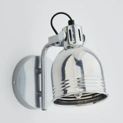 Dunelm Issac Chrome Effect Wall Light -Dunelm Lights Sales 30798514 alt01