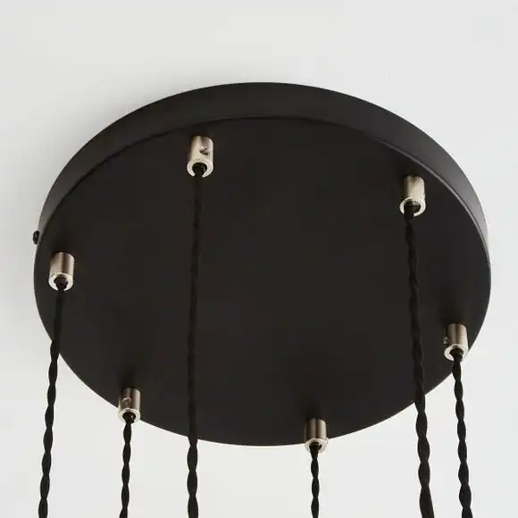 Dunelm Verne Glass 6 Light Cluster Ceiling Fitting 3 Dunelm Verne Glass 6 Light Cluster Ceiling Fitting - Image 3