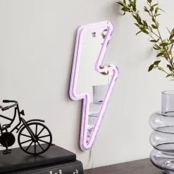Dunelm Lightning Bolt Neon Sign -Dunelm Lights Sales 30798519 alt04