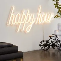 Dunelm Happy Hour Neon Sign