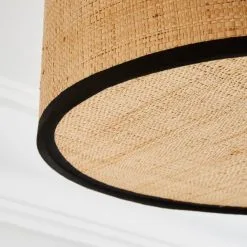 Dunelm Malika Cane Flush Ceiling Fitting -Dunelm Lights Sales 30798586 alt02