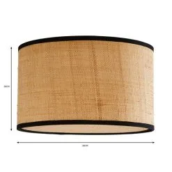 Dunelm Malika Cane Flush Ceiling Fitting -Dunelm Lights Sales 30798586 alt07