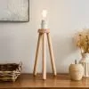 Dunelm Paint Your Own Tripod Table Lamp -Dunelm Lights Sales 30798603