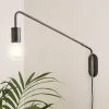 Dunelm Braddy Arc Plug In Wall Light -Dunelm Lights Sales 30798615