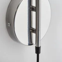 Dunelm Issac Chrome Effect Plug In Wall Light -Dunelm Lights Sales 30798622 alt03