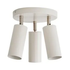 Dunelm Leila 3 Light Semi Flush Ceiling Fitting -Dunelm Lights Sales 30798630 alt04