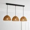 Dunelm Artisan Avery Natural 3 Light Diner Ceiling Fitting -Dunelm Lights Sales 30798643