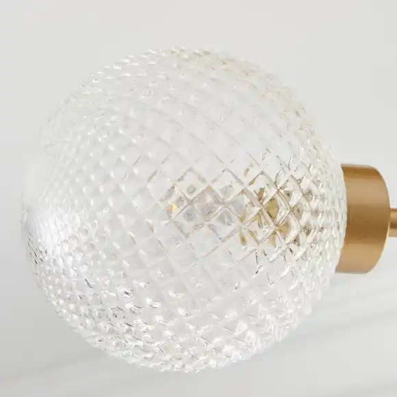 Dunelm Elodie 3 Light Semi Flush Ceiling Fitting 4 Dunelm Elodie 3 Light Semi Flush Ceiling Fitting - Image 4