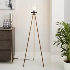 Dunelm Fulton Tripod Floor Lamp