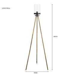 Dunelm Fulton Tripod Floor Lamp -Dunelm Lights Sales 30798654 alt05