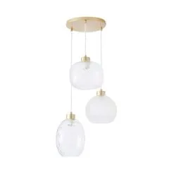 Dunelm Elodie Clear 3 Light Cluster Ceiling Fitting -Dunelm Lights Sales 30798658 alt04