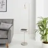 Dunelm Aubrey Exposed Bulb Floor Lamp With Table Grey -Dunelm Lights Sales 30802435 alt01