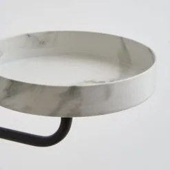 Dunelm Aubrey Exposed Bulb Shelf Wall Light Black And Faux Marble -Dunelm Lights Sales 30802437 alt02