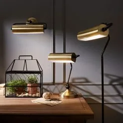 Natural History Museum Banker Floor Lamp -Dunelm Lights Sales 30803331 alt04