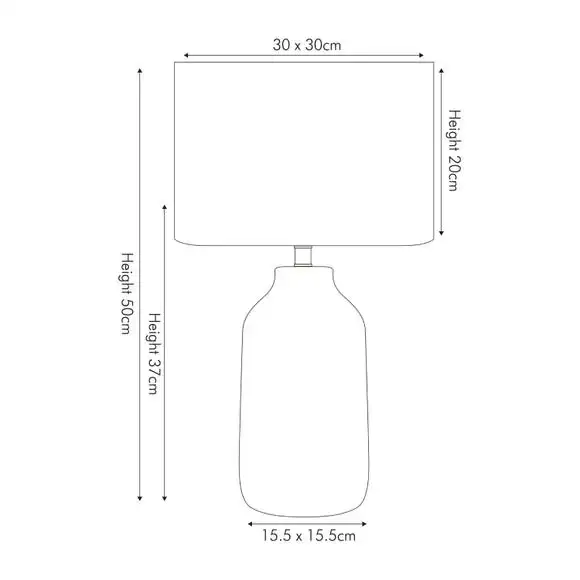 Pacific Lifestyle Flora Table Lamp 5 Pacific Lifestyle Flora Table Lamp - Image 5