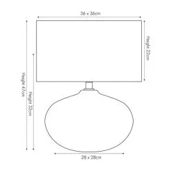 Pacific Lifestyle Cassius Table Lamp 7 Pacific Lifestyle Cassius Table Lamp -Dunelm Lights Sales 30803535 alt03