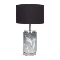 Pacific Lifestyle Carrara Grey Small Table Lamp 6 Pacific Lifestyle Carrara Grey Small Table Lamp -Dunelm Lights Sales 30803548 alt02